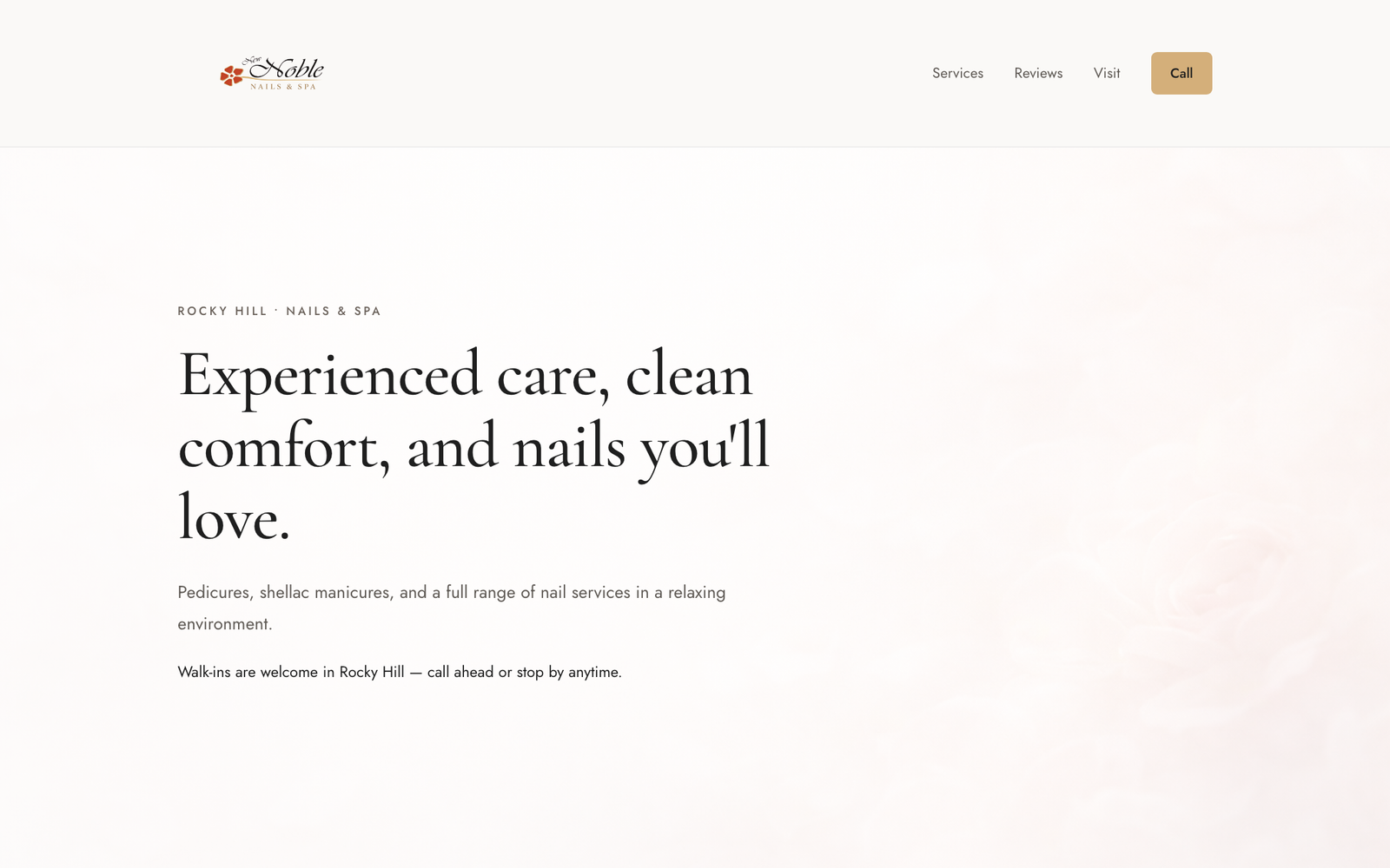 New Noble Nails & Spa demo preview