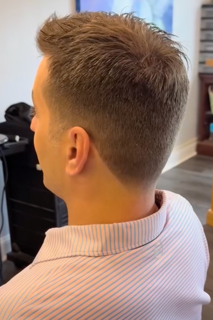 Men's precision cut